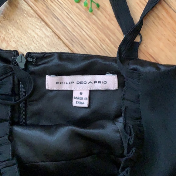 Philip Decrapio Black Dress - Picture 5 of 5